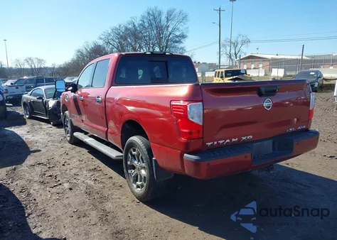 2018 Nissan Titan Xd Sl Gas from USA, damaged, VIN 1N6AA1F43JN519210